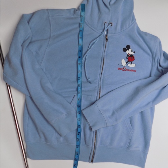 Light Blue Mickey Mouse Hoodie - Picture 1 of 6